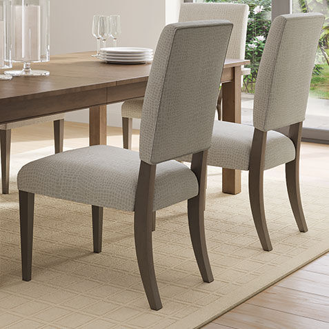 Hadley Dining Side Chair: Square Back, Tapered Leg Product Tile Hover Image 207160