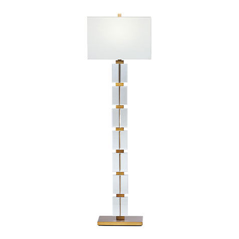 Victoria Floor Lamp, Brass image 092017   BRS