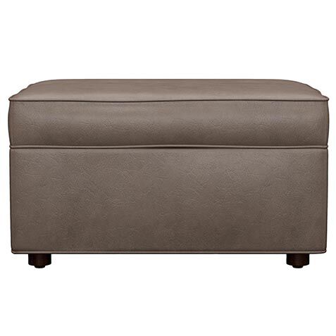 Mod Motion Leather Ottoman image E27012