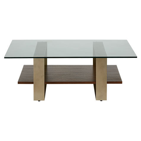Rosemoor Square Glass-Top Coffee Table image 148001