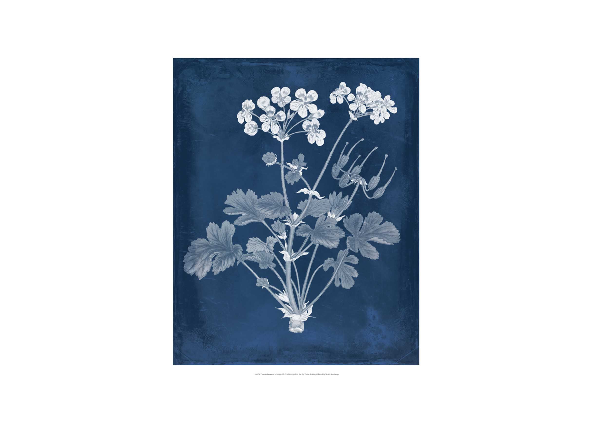 Botanical In Indigo III