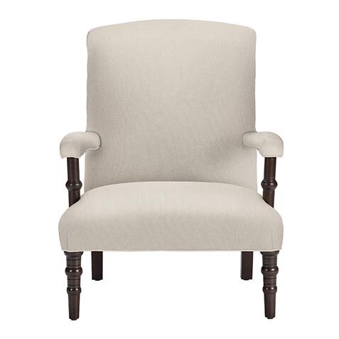 Chamberlain Scroll-Back Accent Chair image 201078