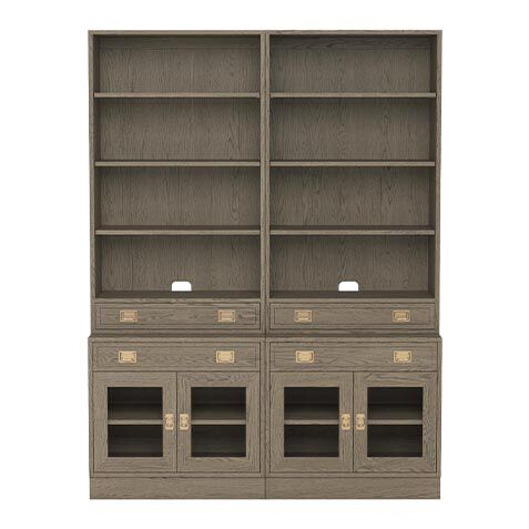 Callum Double Bookcase image 359341G3