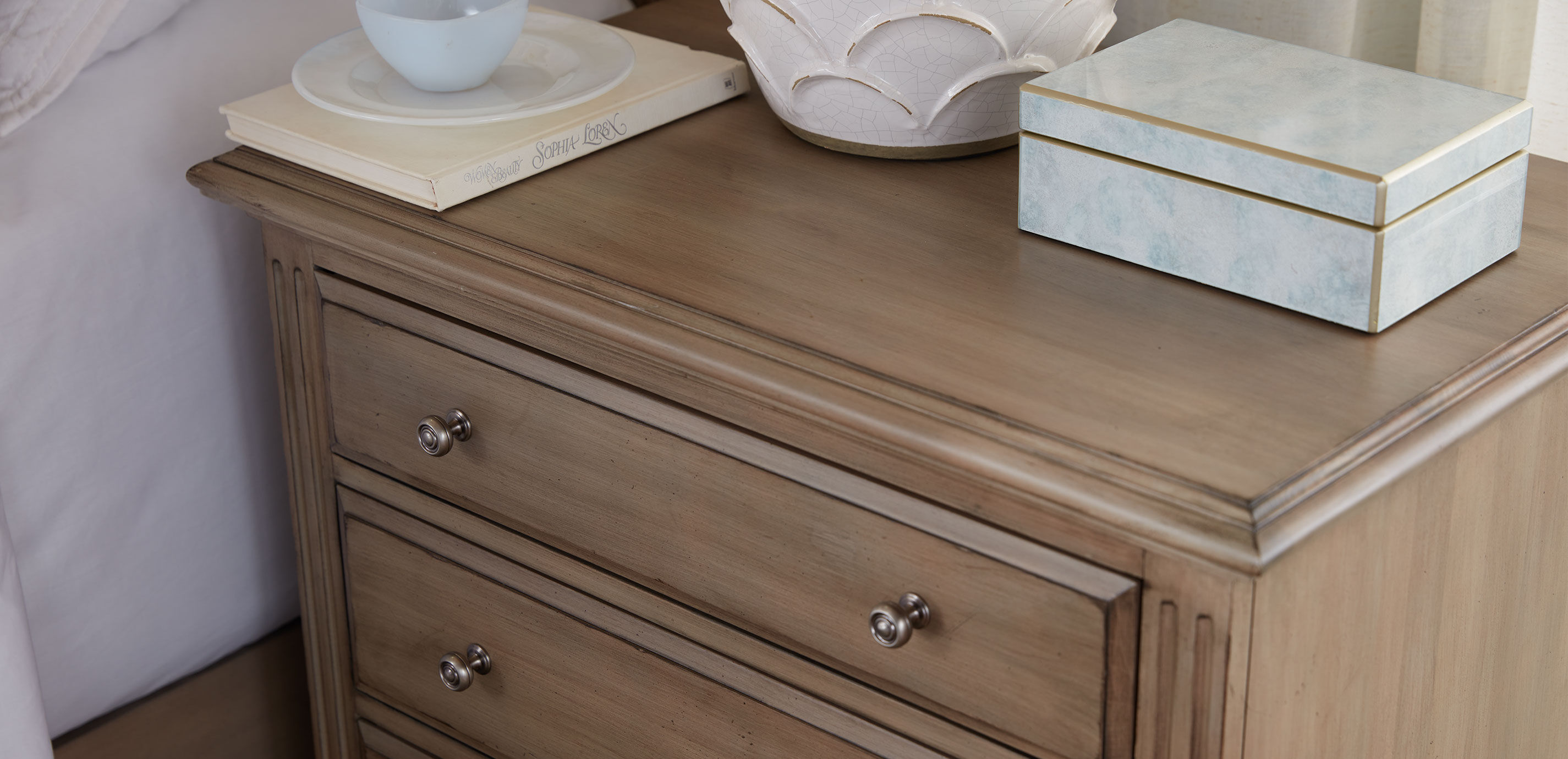 Jason Night Table, In Stock 