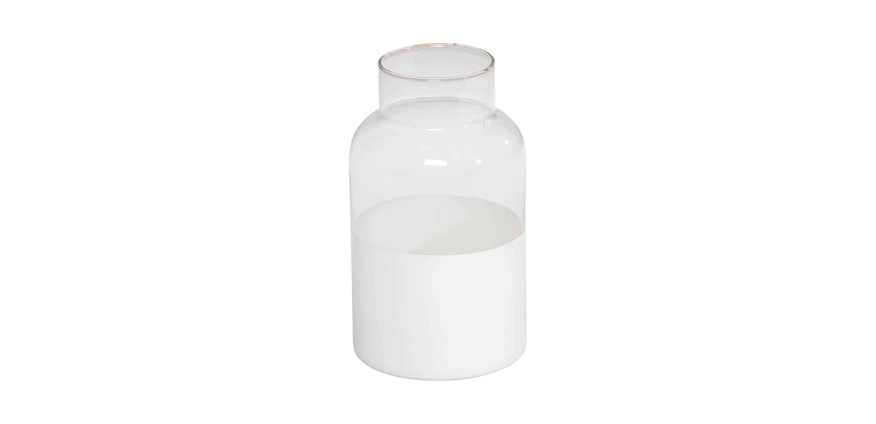 Oxford Painted Glass Jar