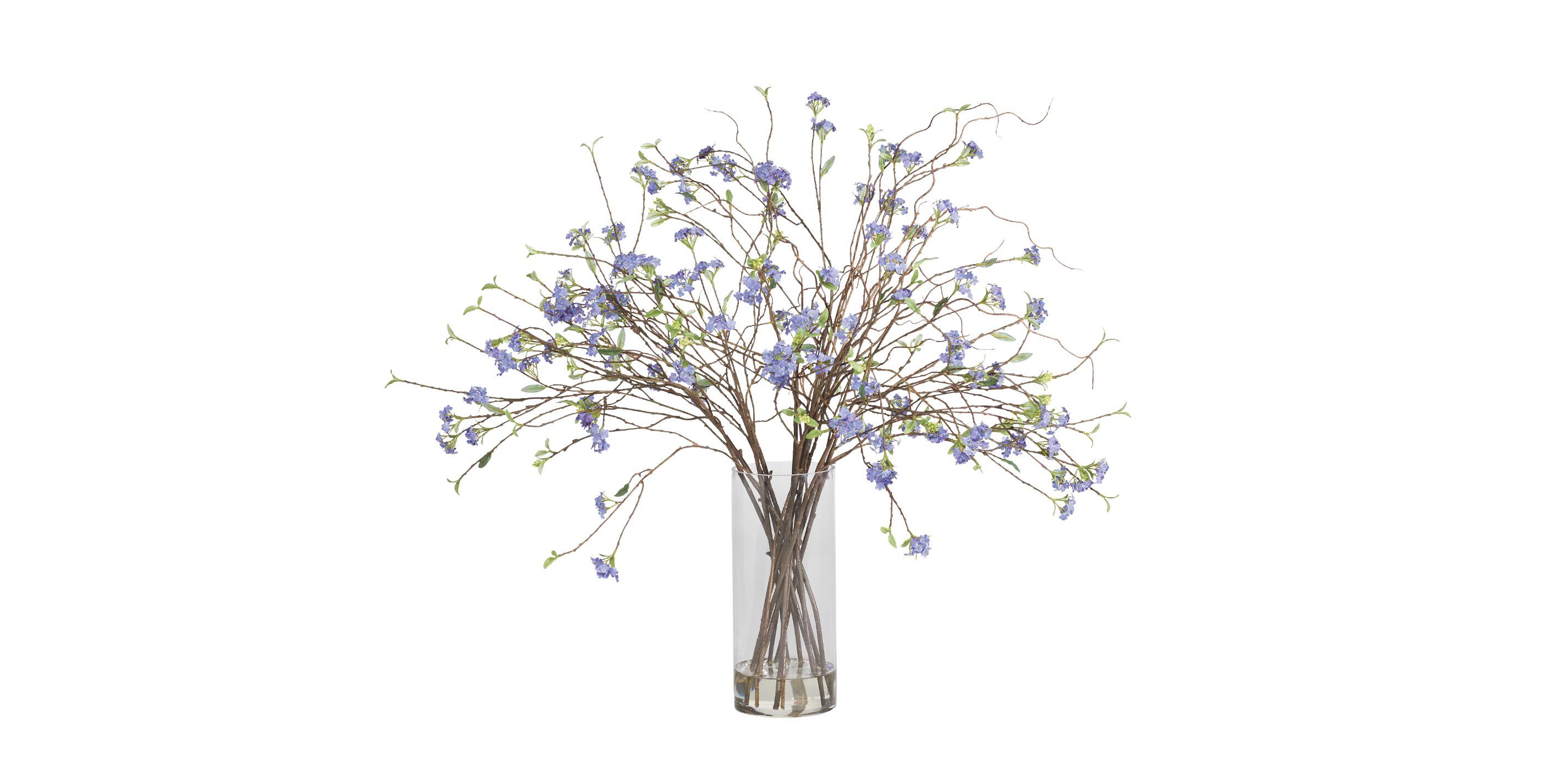 Spirea Branch Arrangement in Tall Vase