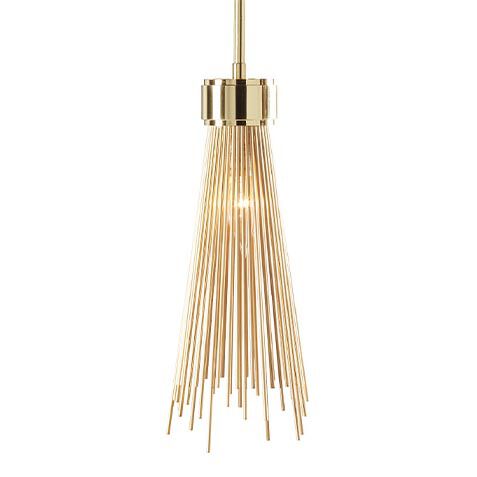 Skyla Brass Pendant Light image 093066   BRS