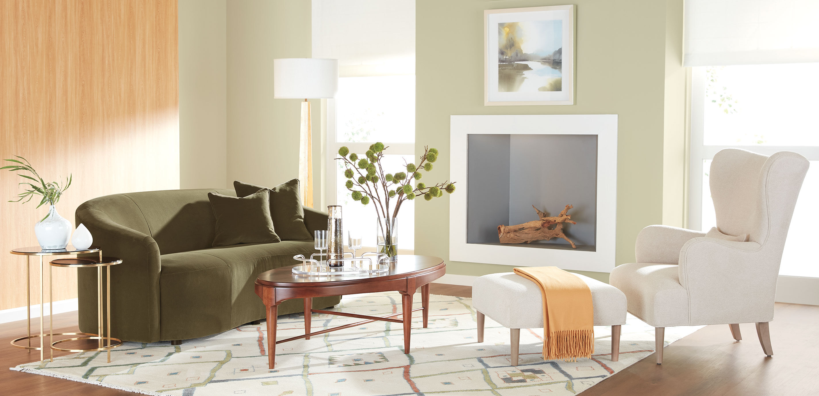 Calista Curved Sofa 