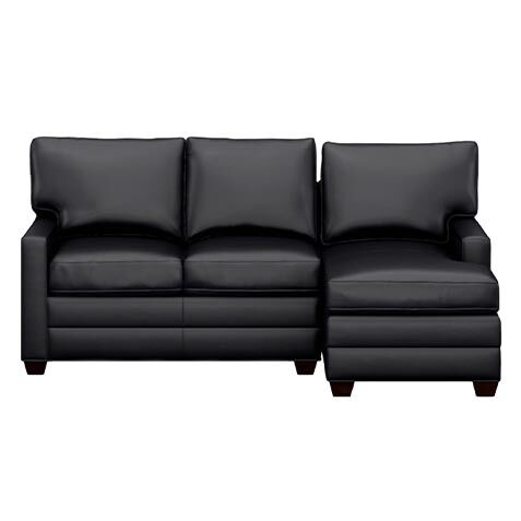 Bennett Build-Your-Own Track-Arm Leather Sectional image 727BNT