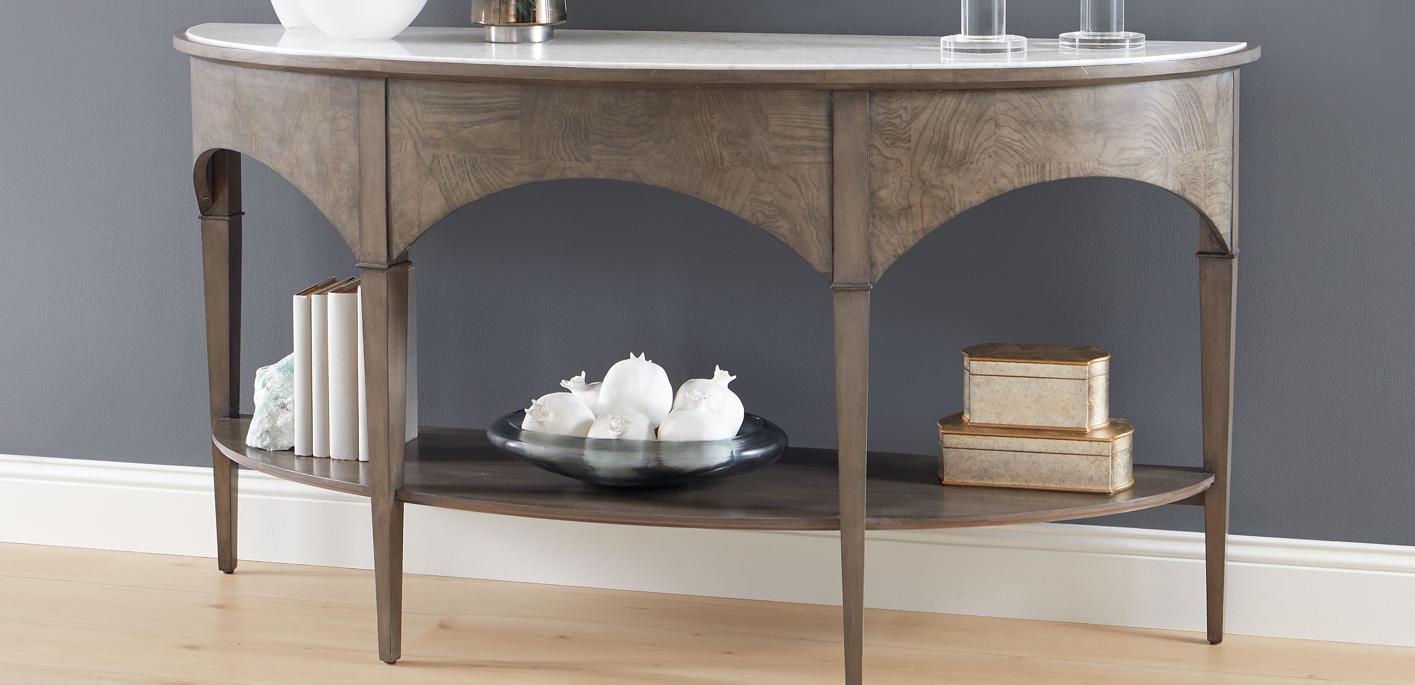 Matte White Pomegranate Sculpture_8