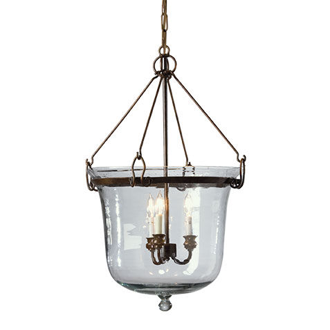 Glass Cloche Chandelier image 093673