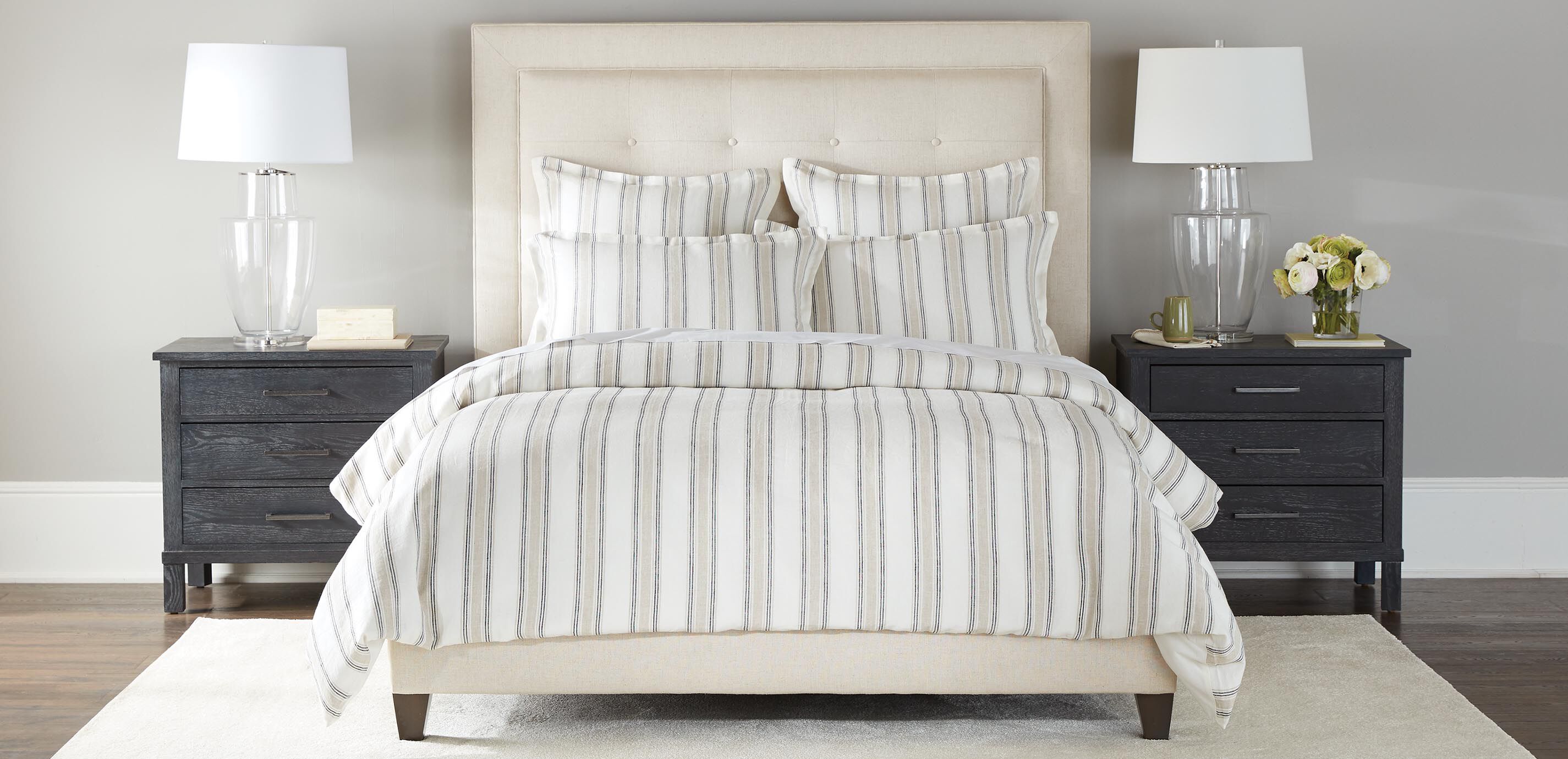 Washed Linen Duvet Cover