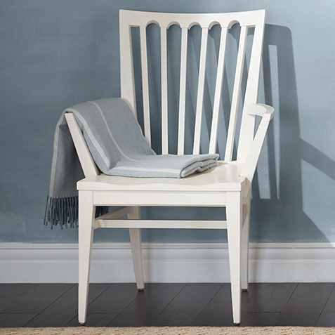 Benham Dining Armchair, Wood Seat Product Tile Hover Image C56211A