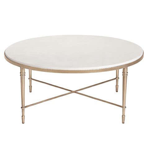Valeria Stone-Top Round Coffee Table image 138921