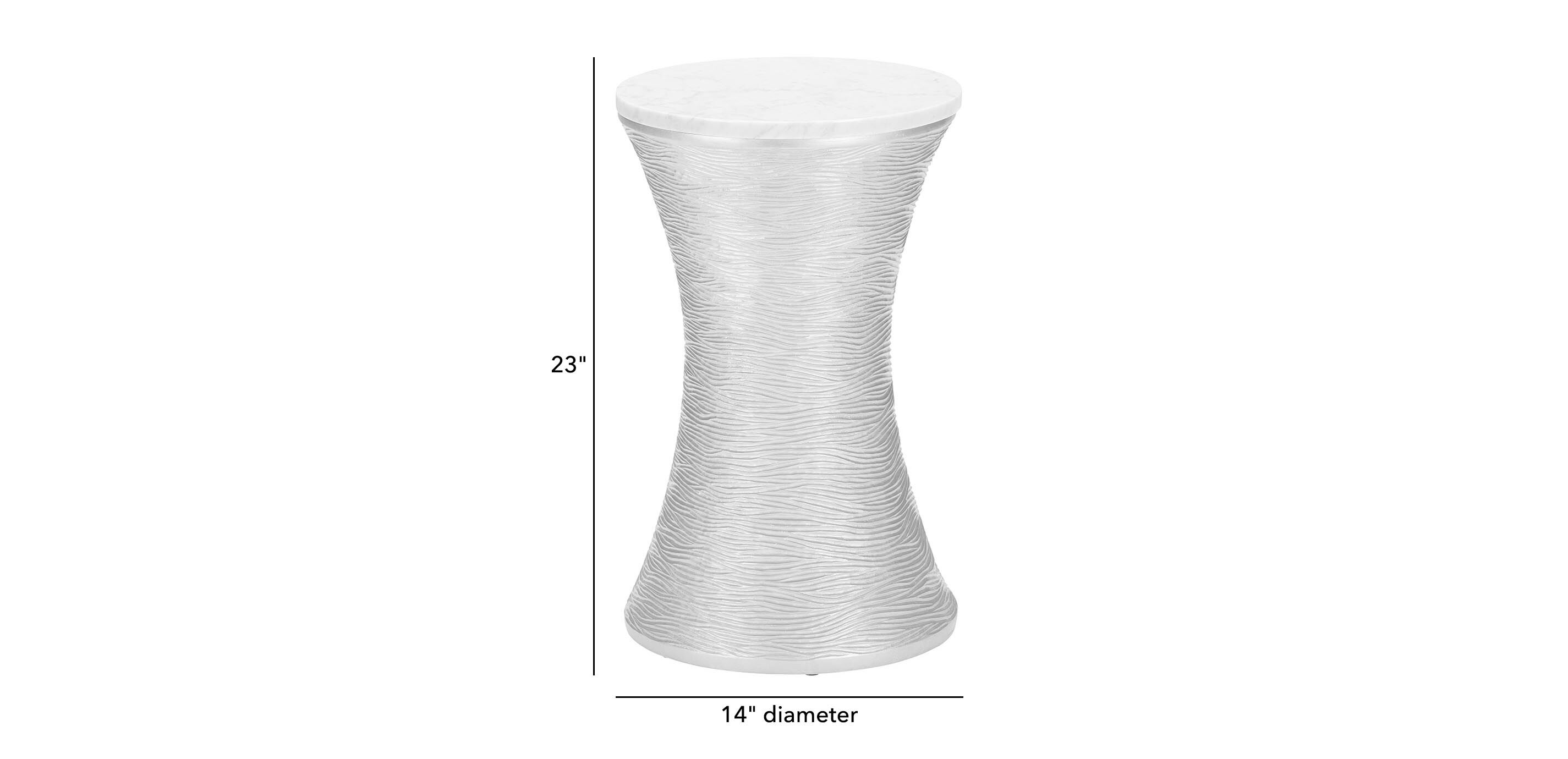 Colmar Marble-Top Accent Table_1