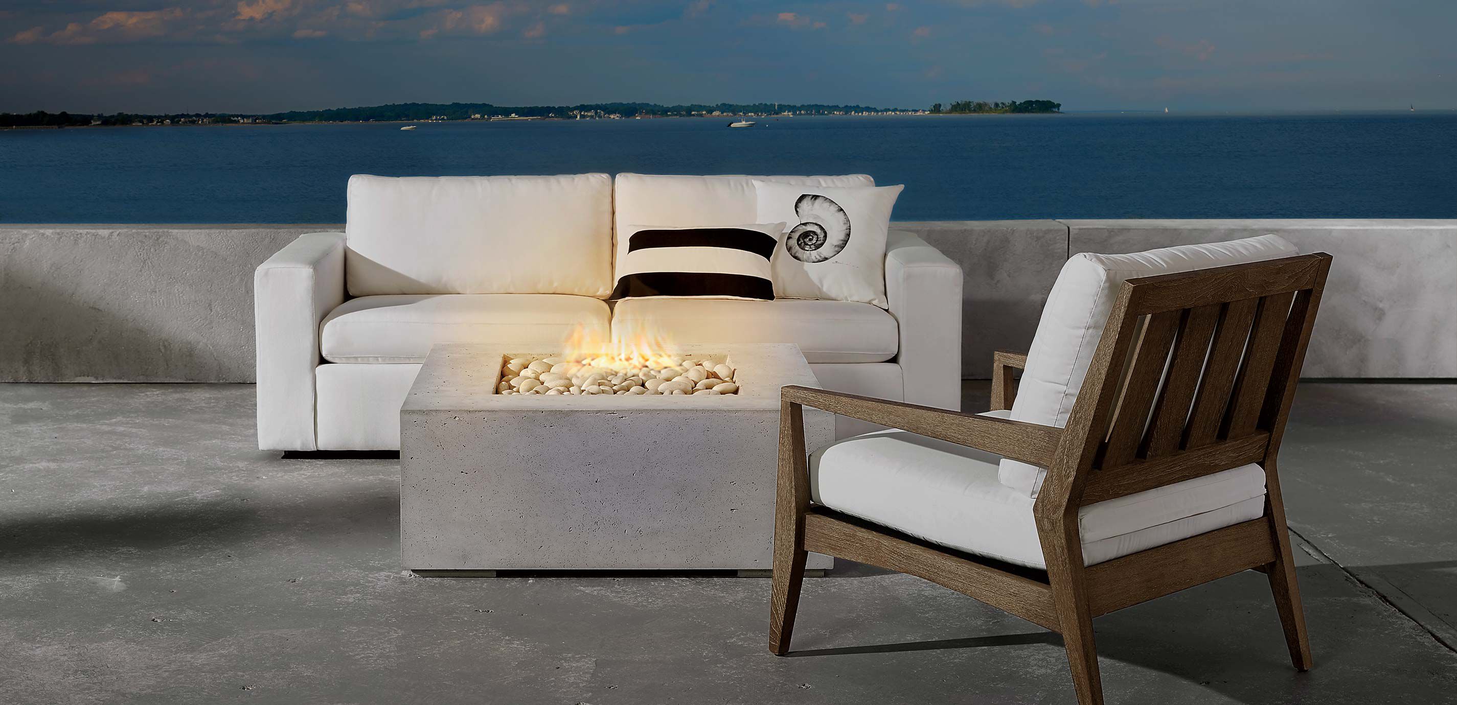 Square Concrete Fire Table_9
