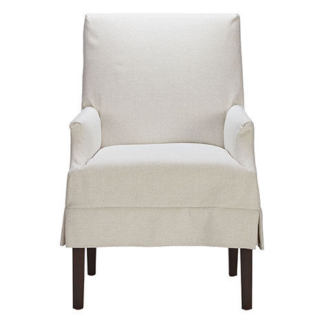 Clinton Slipcovered Armchair image 332073