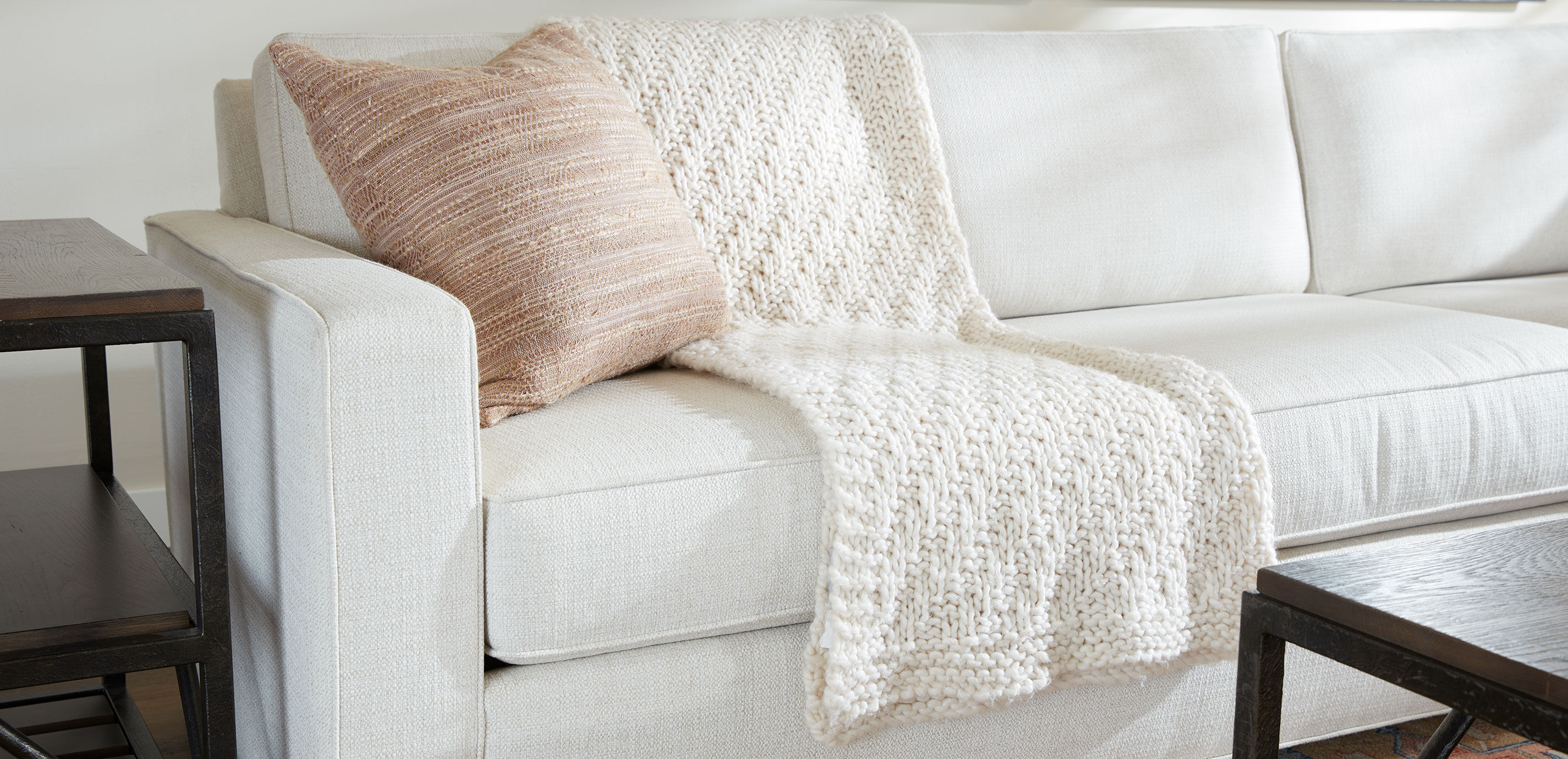 Striped Brown & Gold Pillow_3