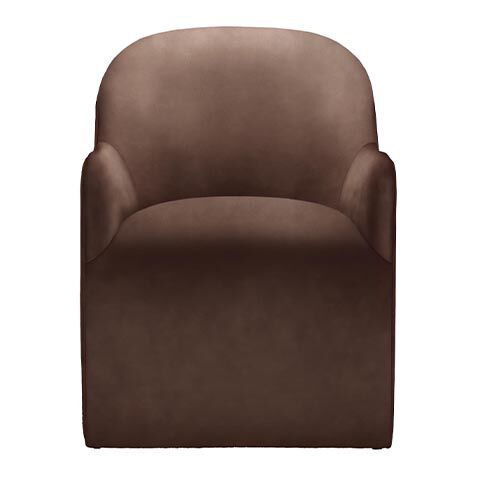Dani Leather Modern Dining Chair image 722245