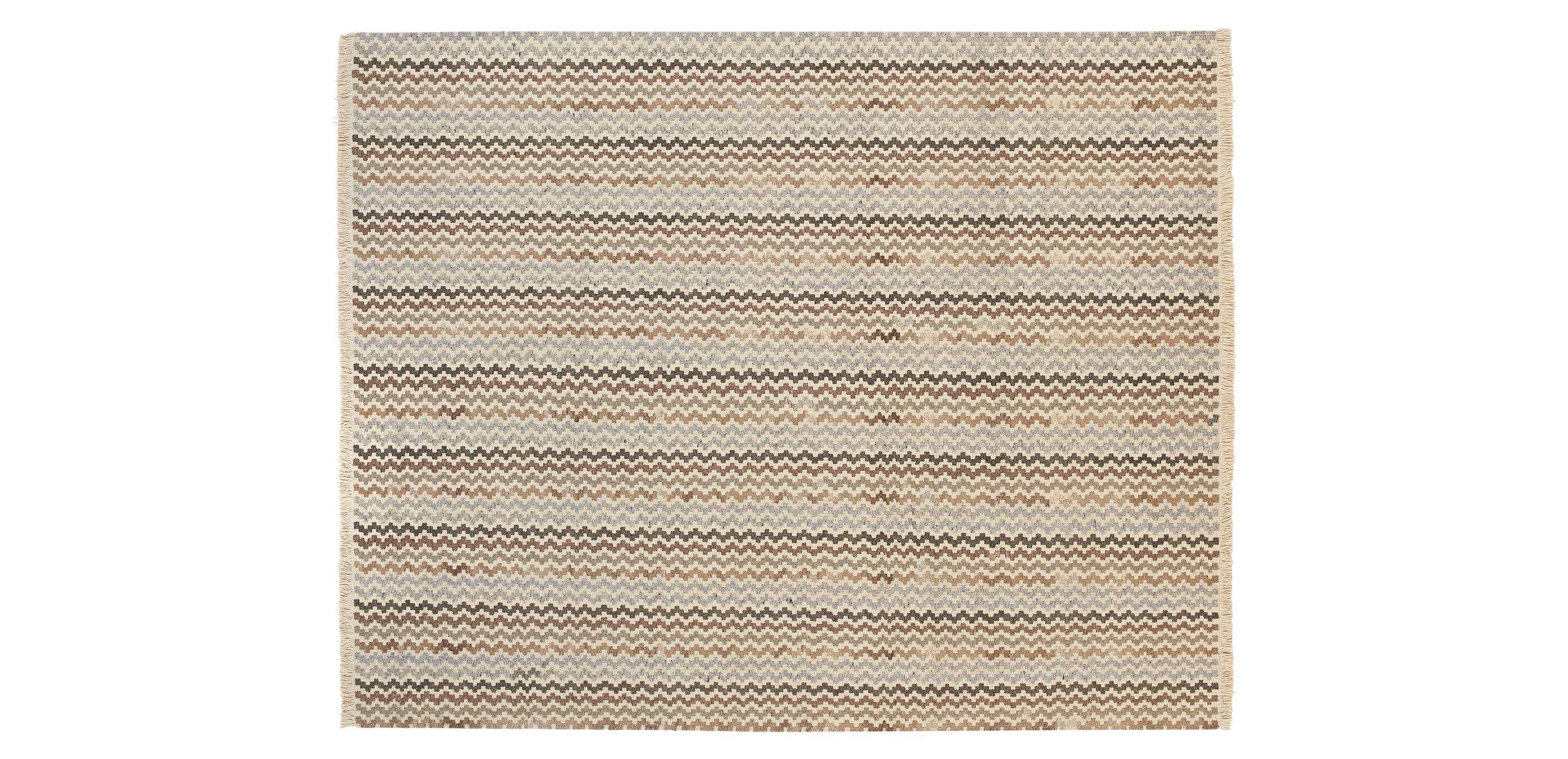 Flamestitch Modern Geometric Rug