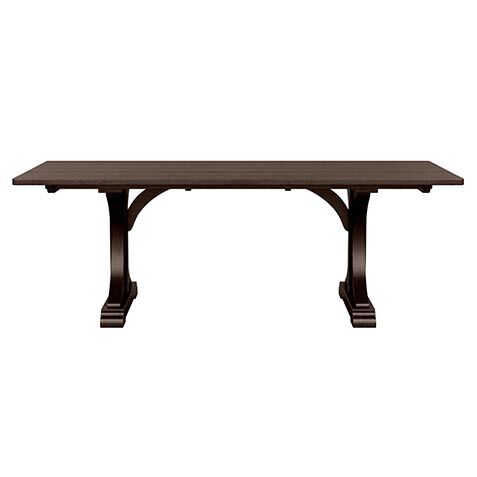 Corin Rough-Sawn Trestle Dining Table image C56304