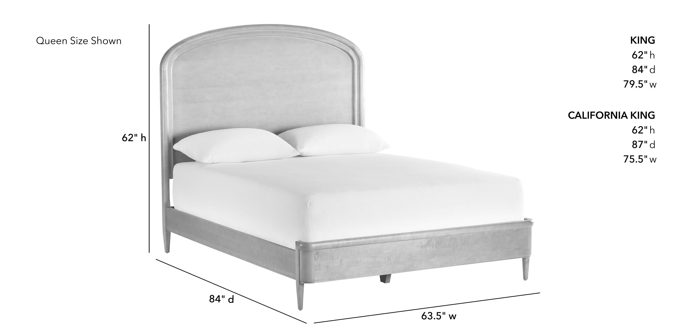 Asheville Curved Bed_2