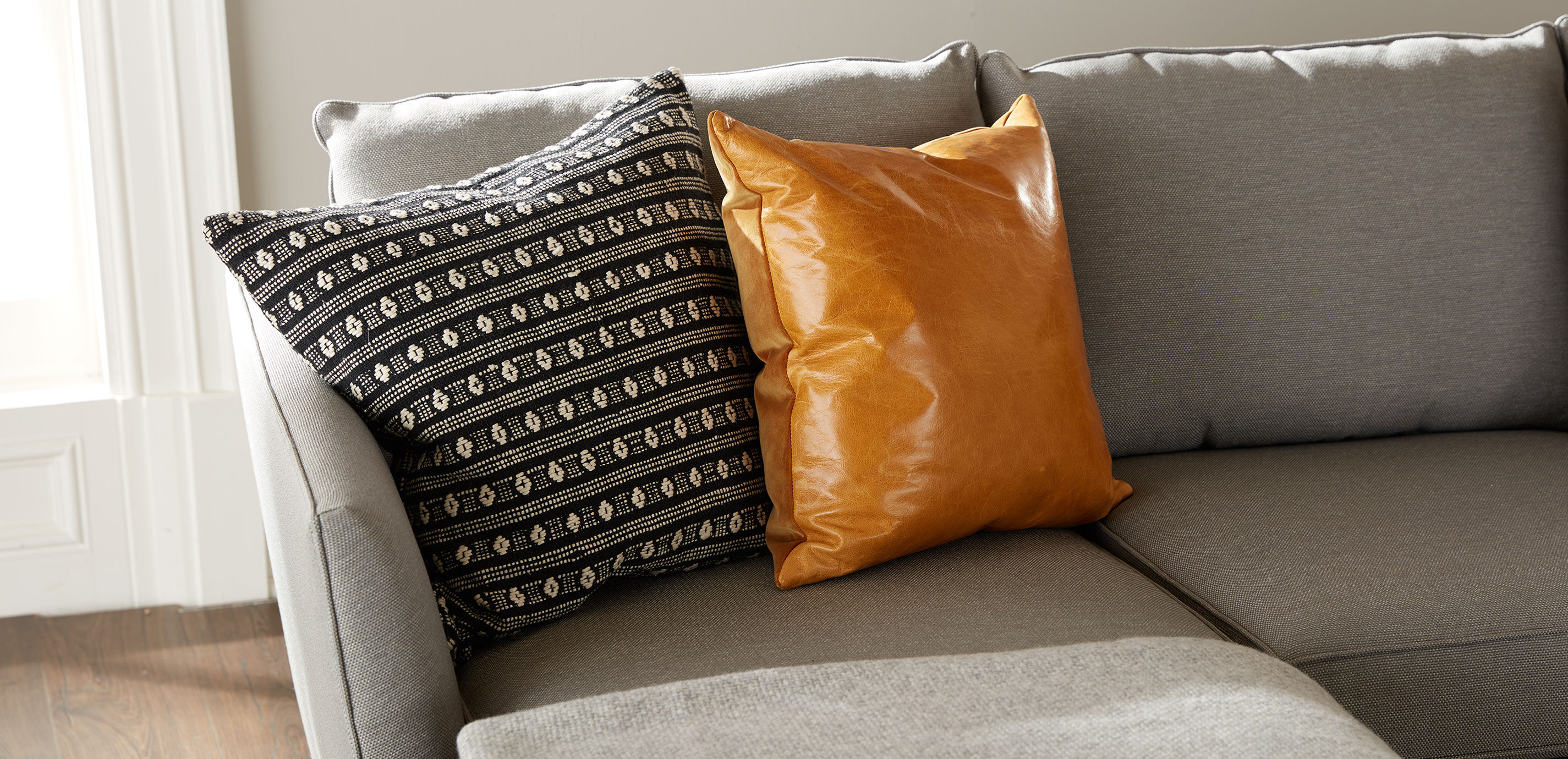 Mixed Stripe Woven Pillow_2