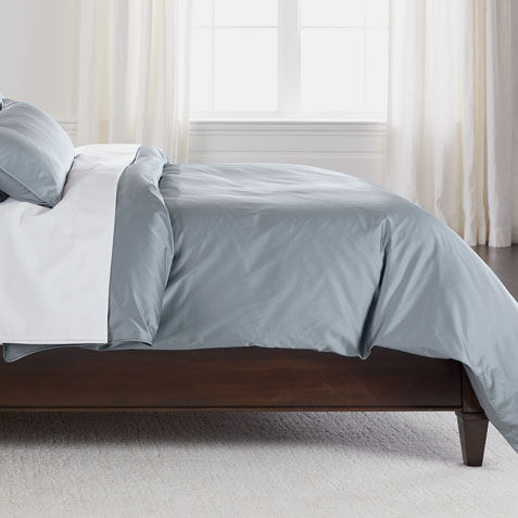 Salena Solid Duvet Cover, Mist Blue image 032000_MBL
