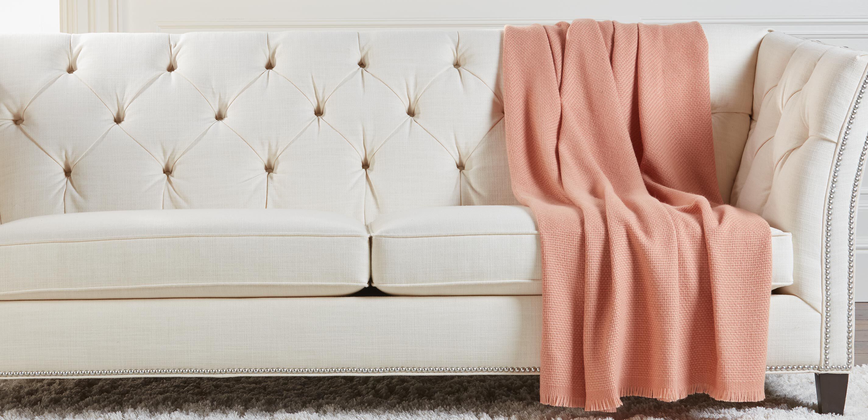 Alpaca Basketweave Throw