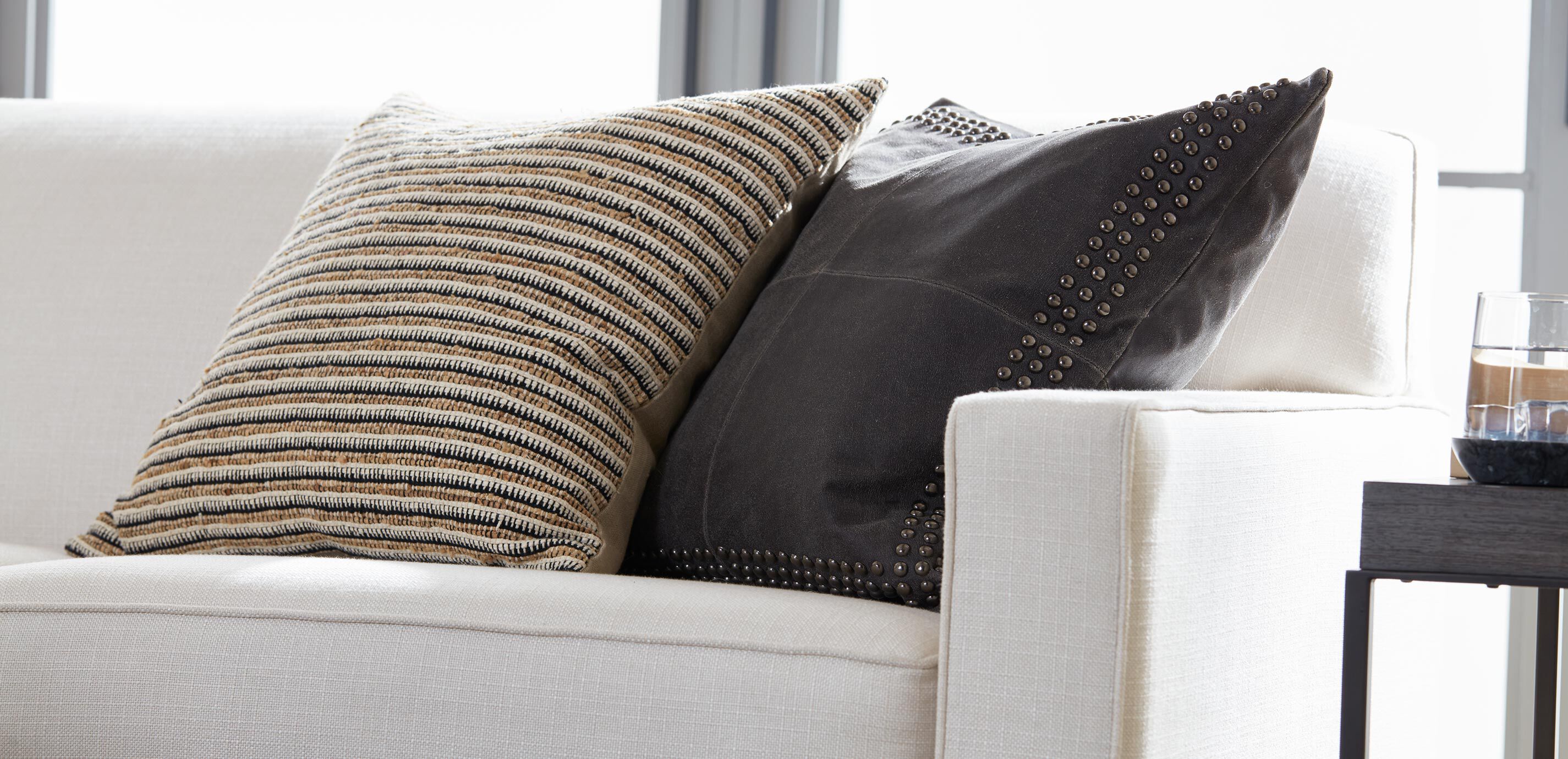 Modern Botanical Silk Pillow_5