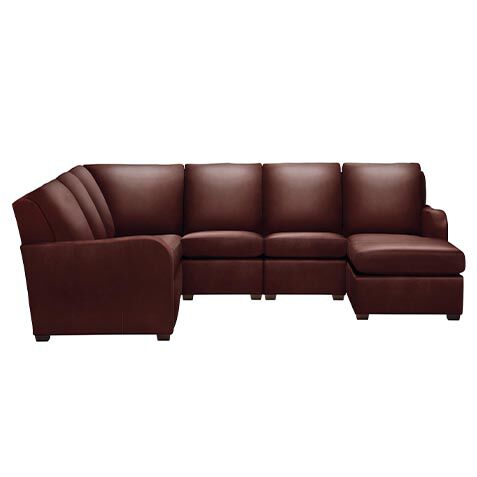 Jennings Leather Six-Piece Motion with Chaise image 736998G2