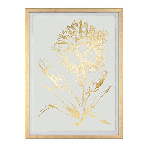 Gold Foil Floral II image 073759B