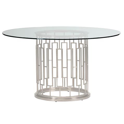 Teresa Round Glass Dining Table image 196004