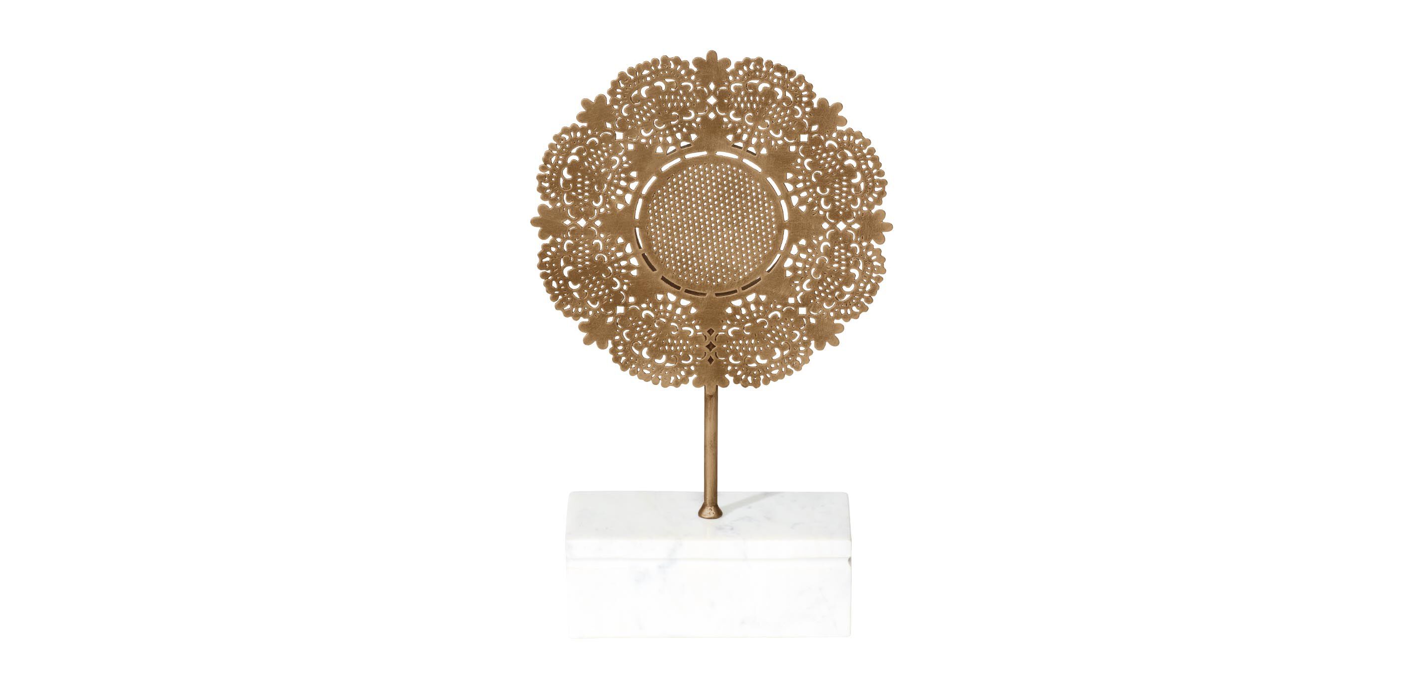Aurora Metal Lace Sculpture