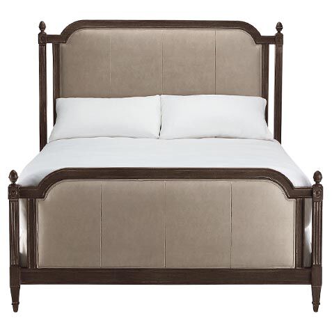 Allesandra Leather-Panel Bed image allesandralth