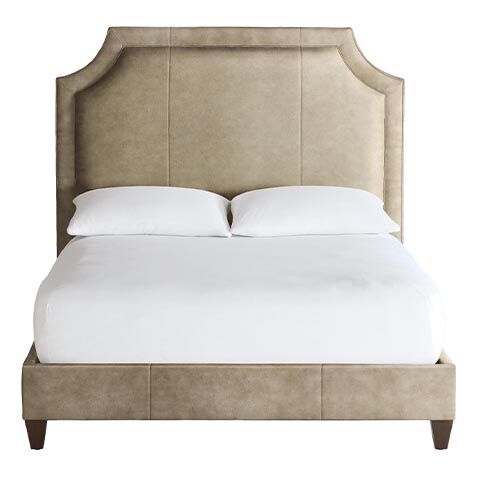 Lianna Custom Leather Bed image liannalthupholstered