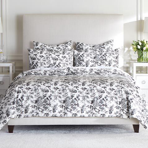 Black & White Printed Duvet Cover Set image 036246SET