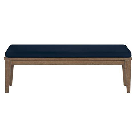 Bridgewater Cove Outdoor Dining Bench Replacement Cushion image bwcbenchcushion