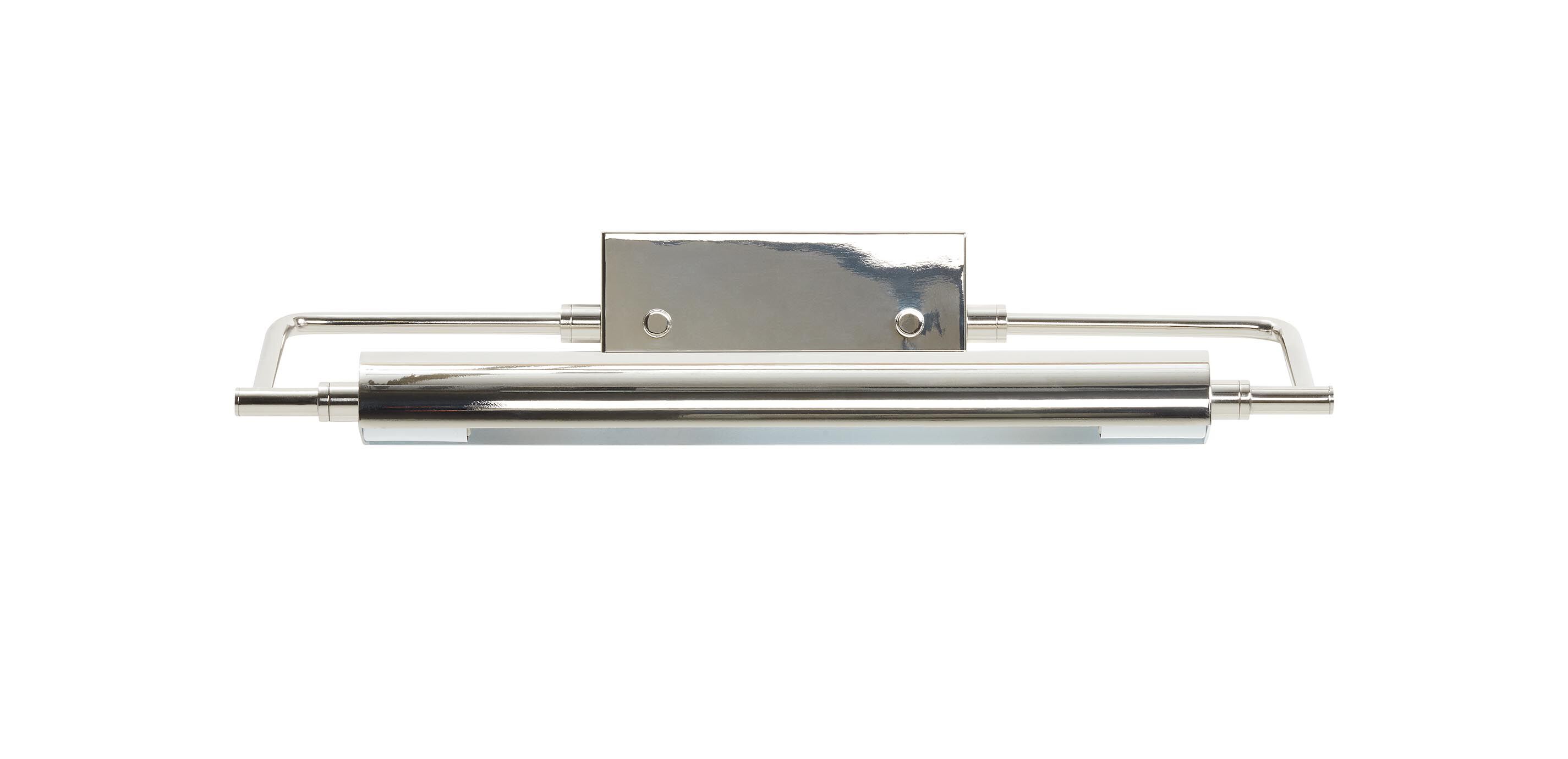 Hauxley Picture Light, Nickel Hardwire