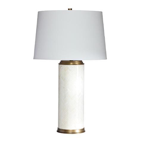 Vaughn Bone Table Lamp image 096200   WHT
