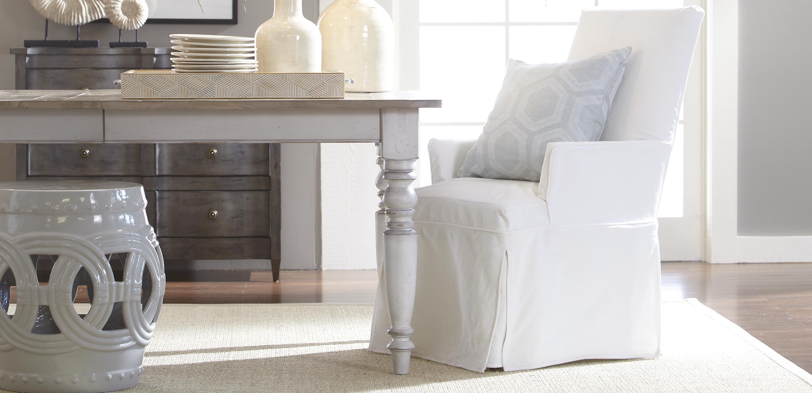 Dayton Slipcovered Chair