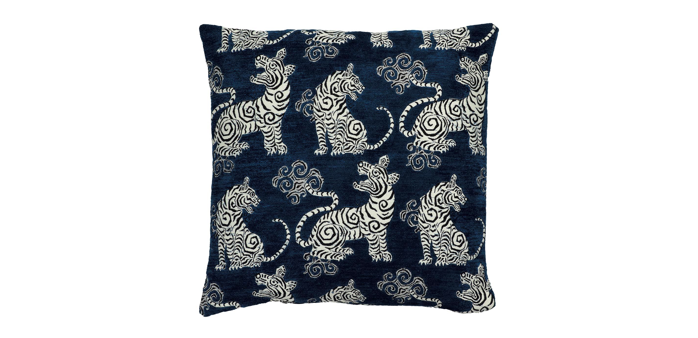 Velvet Tiger Pillow