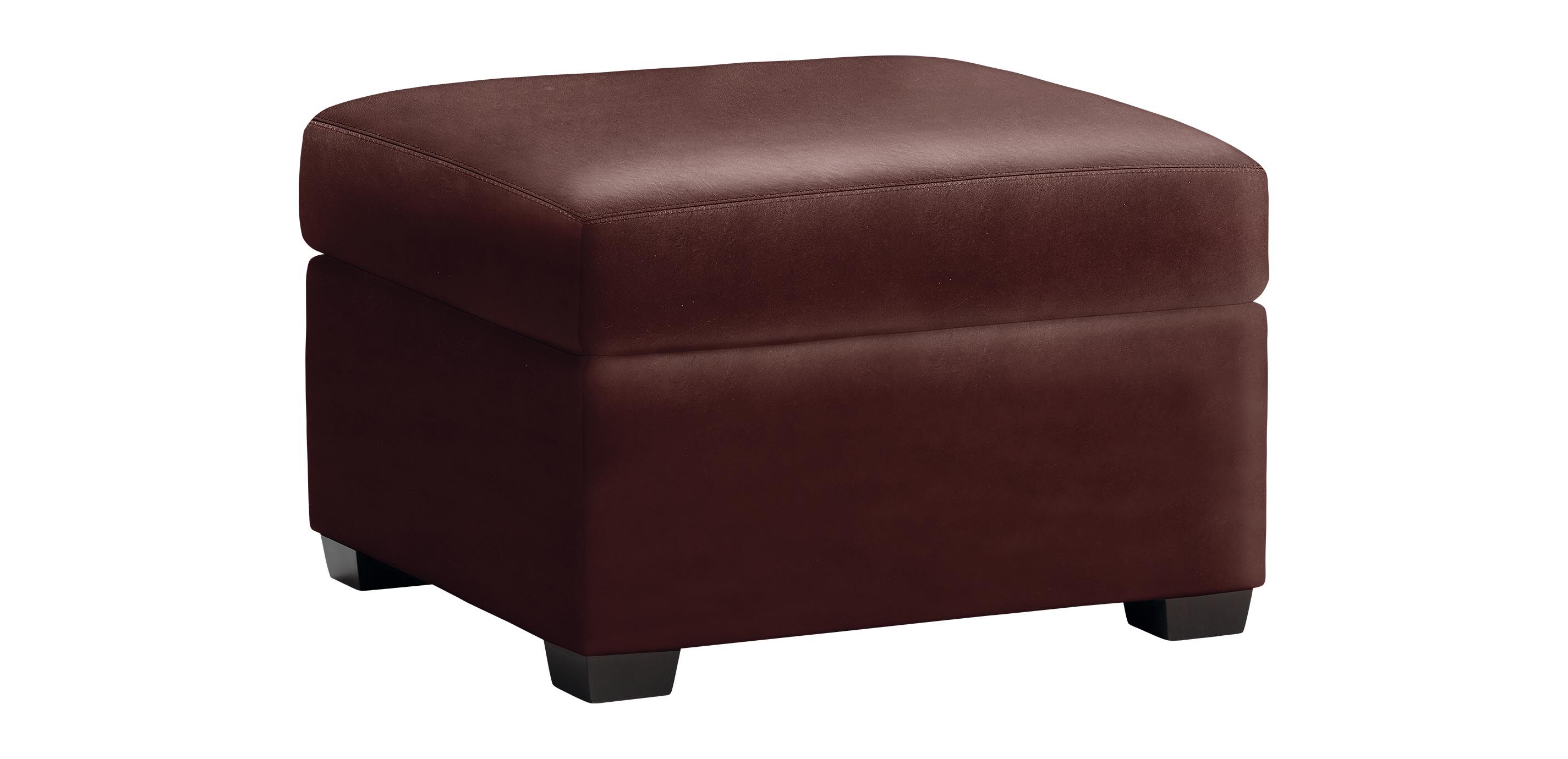 Jennings  Leather Ottoman_1
