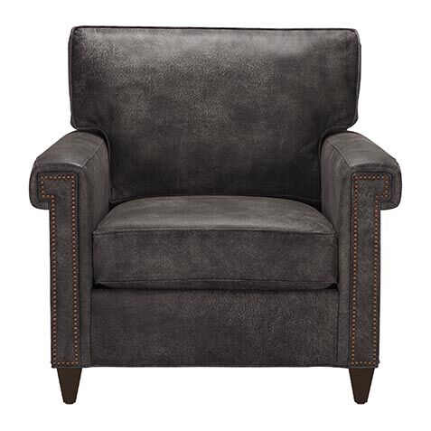 Hughes Leather Lounge Chair image 722432