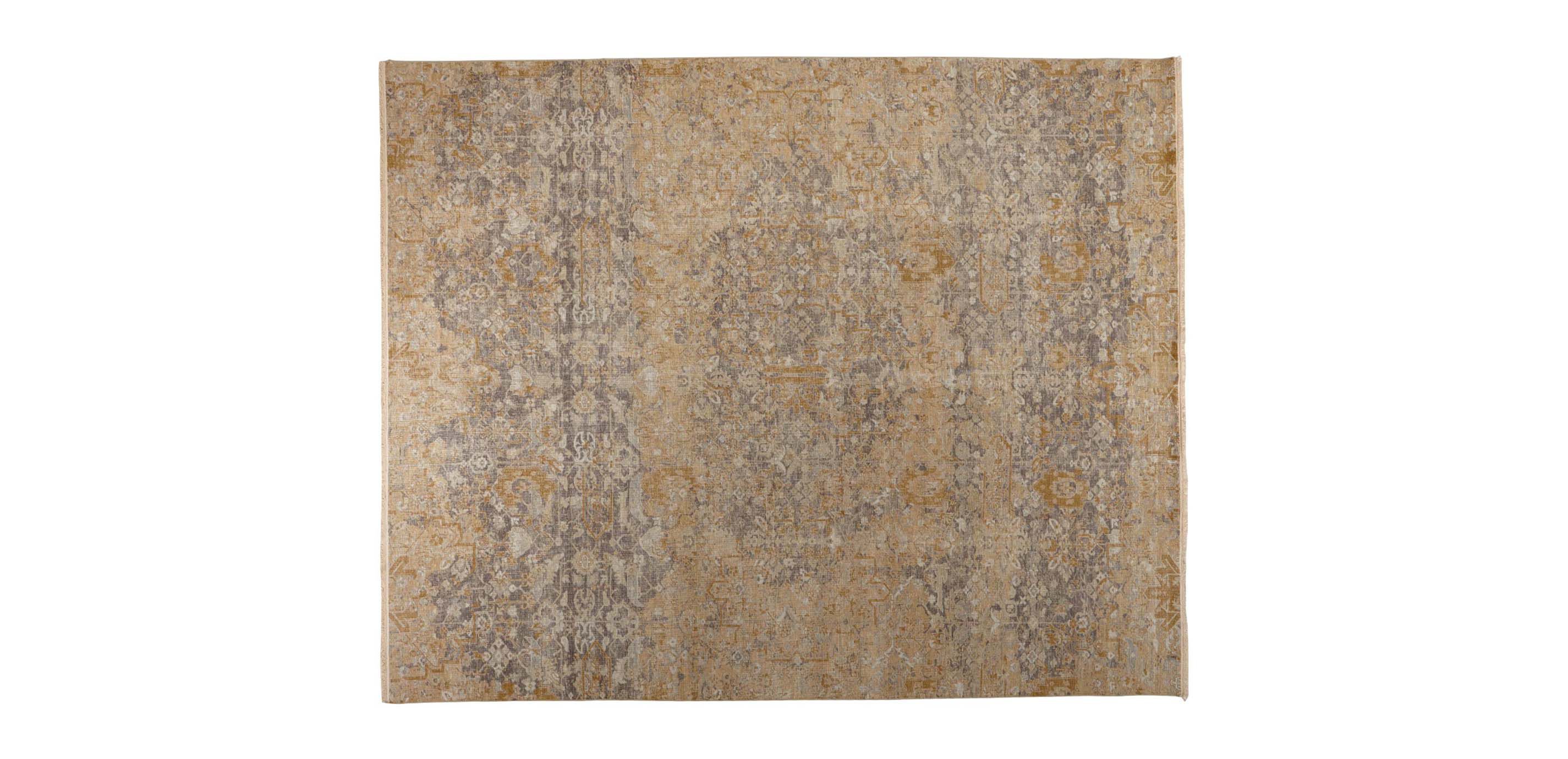 Oslo Rug, Gold/Grey