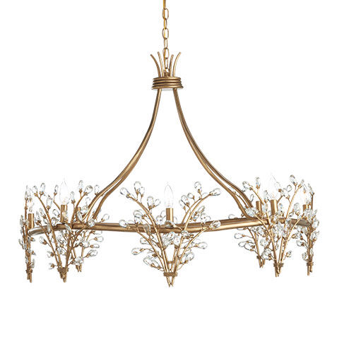 Clara 8-Light Round Crystal Chandelier image 093042