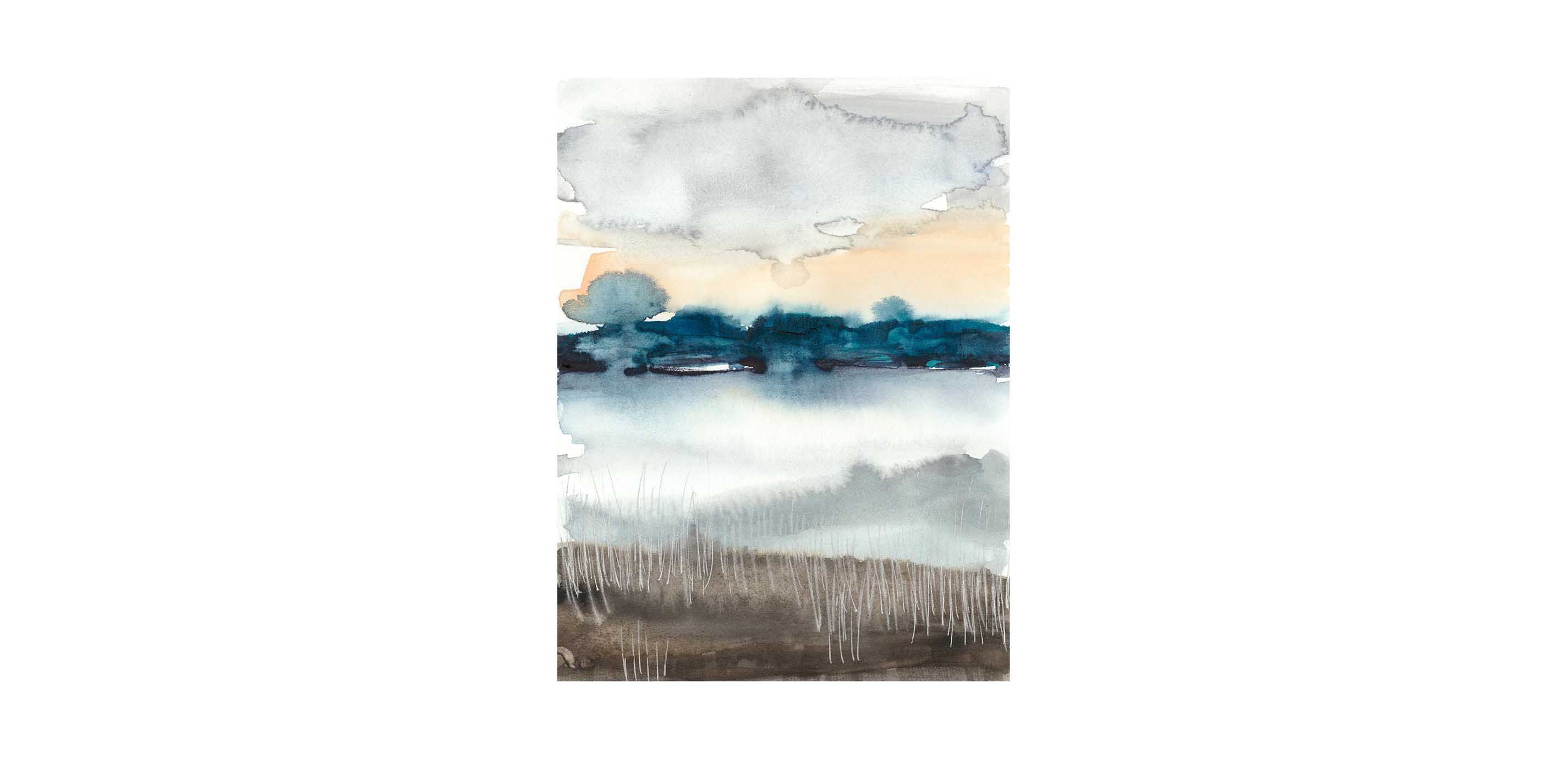 Lakeview Sunset I