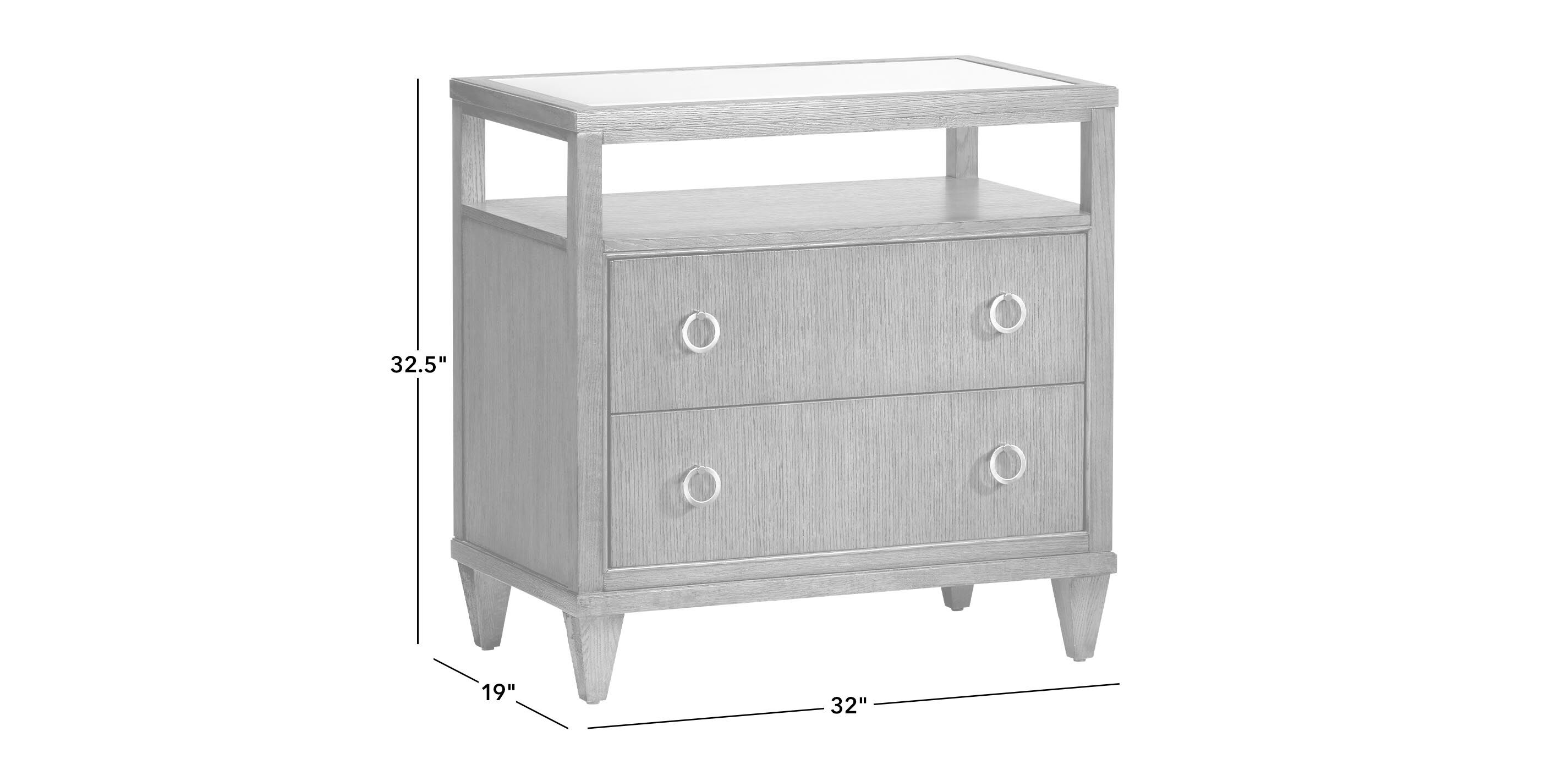 Heston Oak Glass-Top Night Table_1