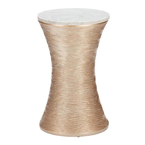 Colmar Marble-Top Accent Table image 278002   10R