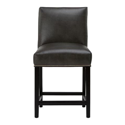 Thomas Leather Counter Stool image 727311